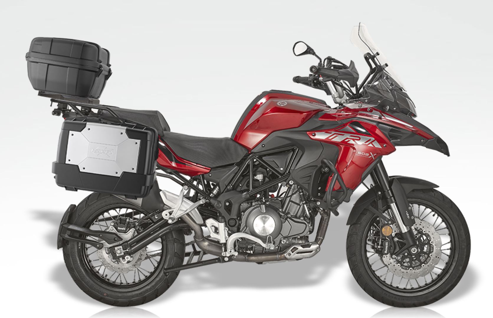 Kappa Bike Luggage GARDA MONOKEY Full Luggage System Silver